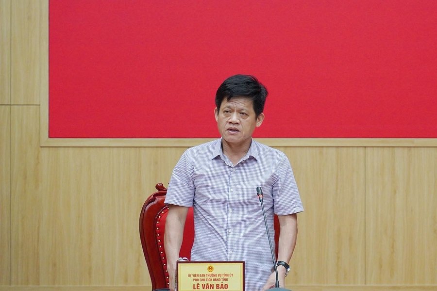 Phó Chủ tịch UBND tỉnh Quảng Trị Lê Văn Bảo kết luận cuộc họp Phó Chủ tịch UBND tỉnh Quảng Trị Lê Văn Bảo kết luận cuộc họp