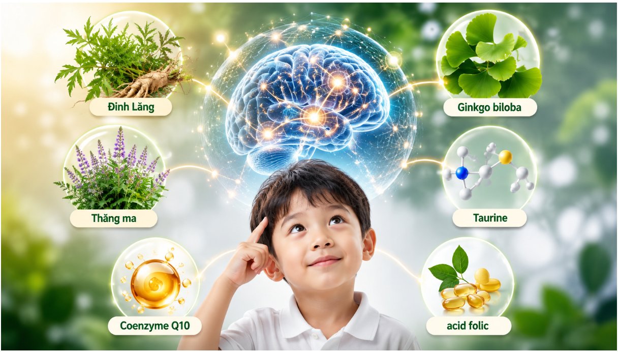 Một số thảo dược và dưỡng chất tốt cho trẻ tăng động giảm chú ý Một số thảo dược và dưỡng chất tốt cho trẻ tăng động giảm chú ý