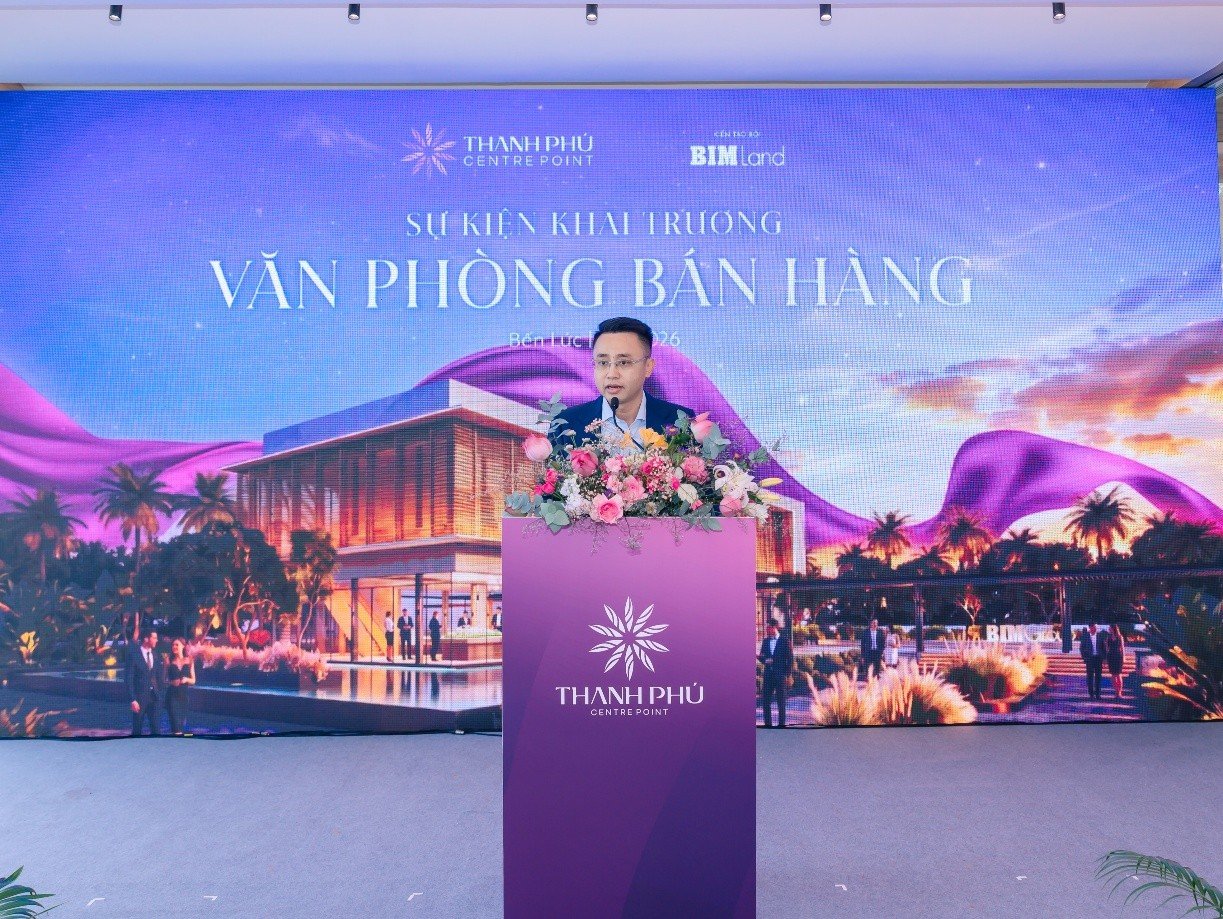 Trong khu&ocirc;n khổ sự kiện, những gi&aacute; trị l&agrave;m n&ecirc;n sức hấp dẫn của Thanh Ph&uacute; Centre Point được mở ra qua phần giới thiệu của đại diện BIM Land.
