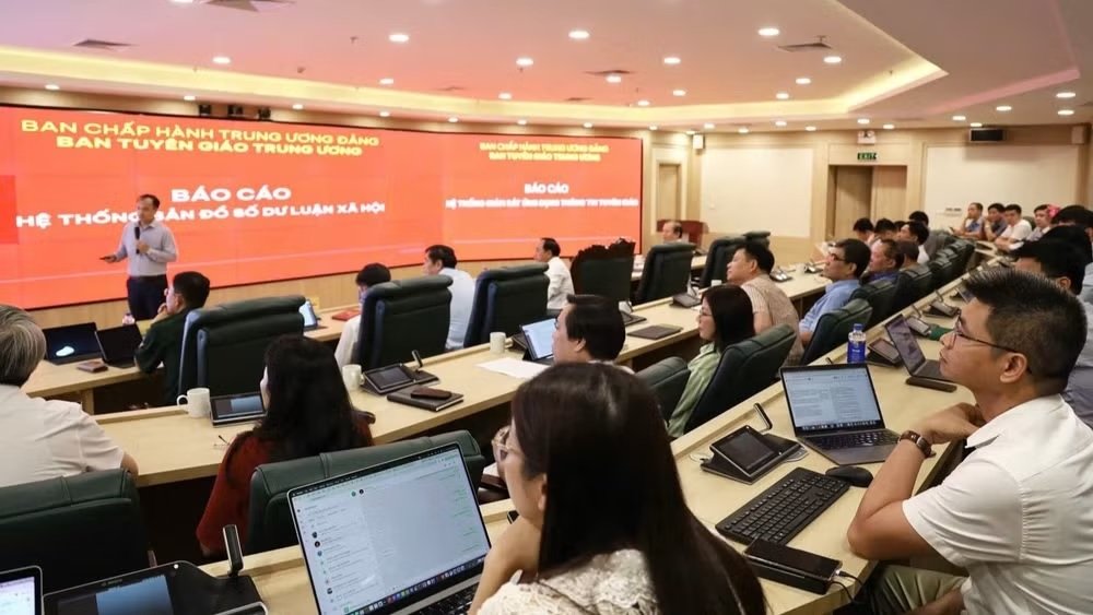 Ban Tuy&ecirc;n gi&aacute;o Trung ương tổ chức triển khai Hệ sinh th&aacute;i số nhằm đ&aacute;p ứng y&ecirc;u cầu tăng cường ứng dụng dữ liệu số phục vụ c&ocirc;ng t&aacute;c l&atilde;nh đạo, chỉ đạo. (Ảnh: BTC)
