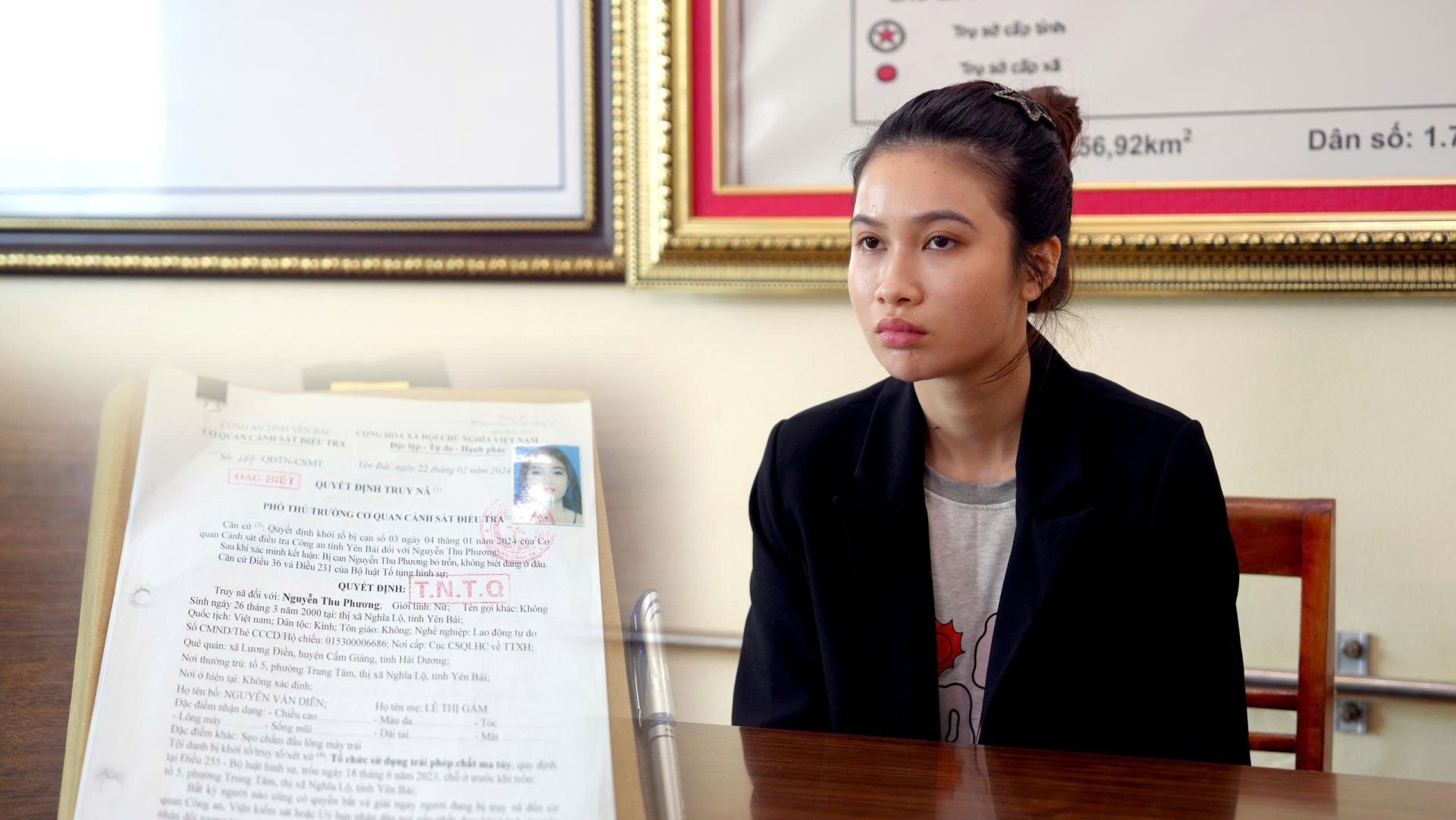 Đối tượng Nguyễn Thu Phương và Quyết định truy nã Đối tượng Nguyễn Thu Phương và Quyết định truy nã