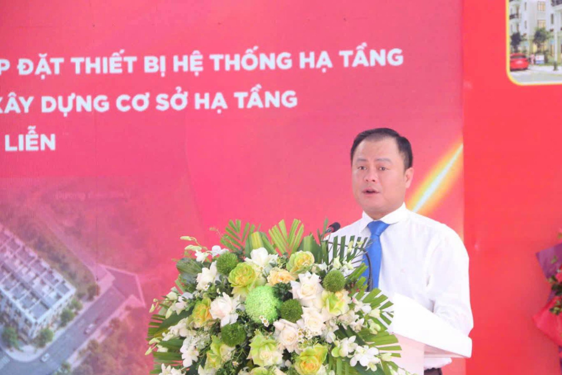 Đồng chí Nguyễn Phong Doanh, Chủ tịch UBND phường Kiến An phát biểu tại buổi lễ. Đồng chí Nguyễn Phong Doanh, Chủ tịch UBND phường Kiến An phát biểu tại buổi lễ.