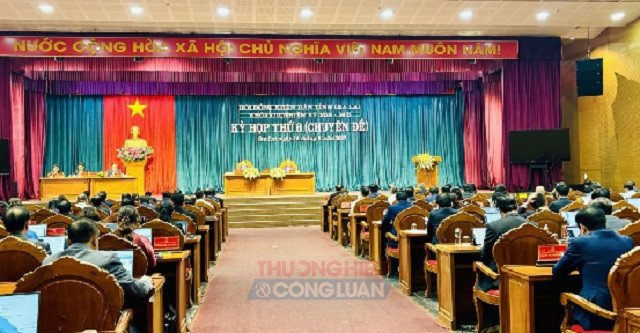 Quang cảnh Kỳ họp thứ 6 HĐND tỉnh Gia Lai khóa XIII. Quang cảnh Kỳ họp thứ 6 HĐND tỉnh Gia Lai khóa XIII.
