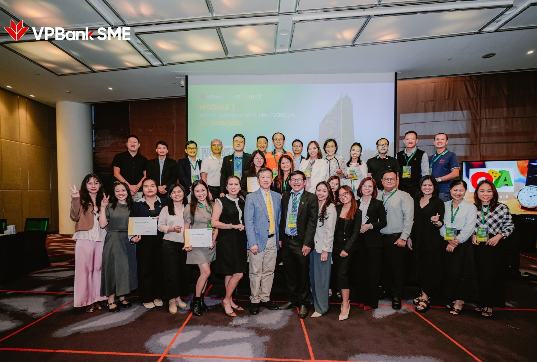 VPBank SME đồng h&agrave;nh c&ugrave;ng doanh nghiệp n&acirc;ng cao năng lực quản trị, mở rộng tư duy v&agrave; t&igrave;m động lực tăng trưởng mới