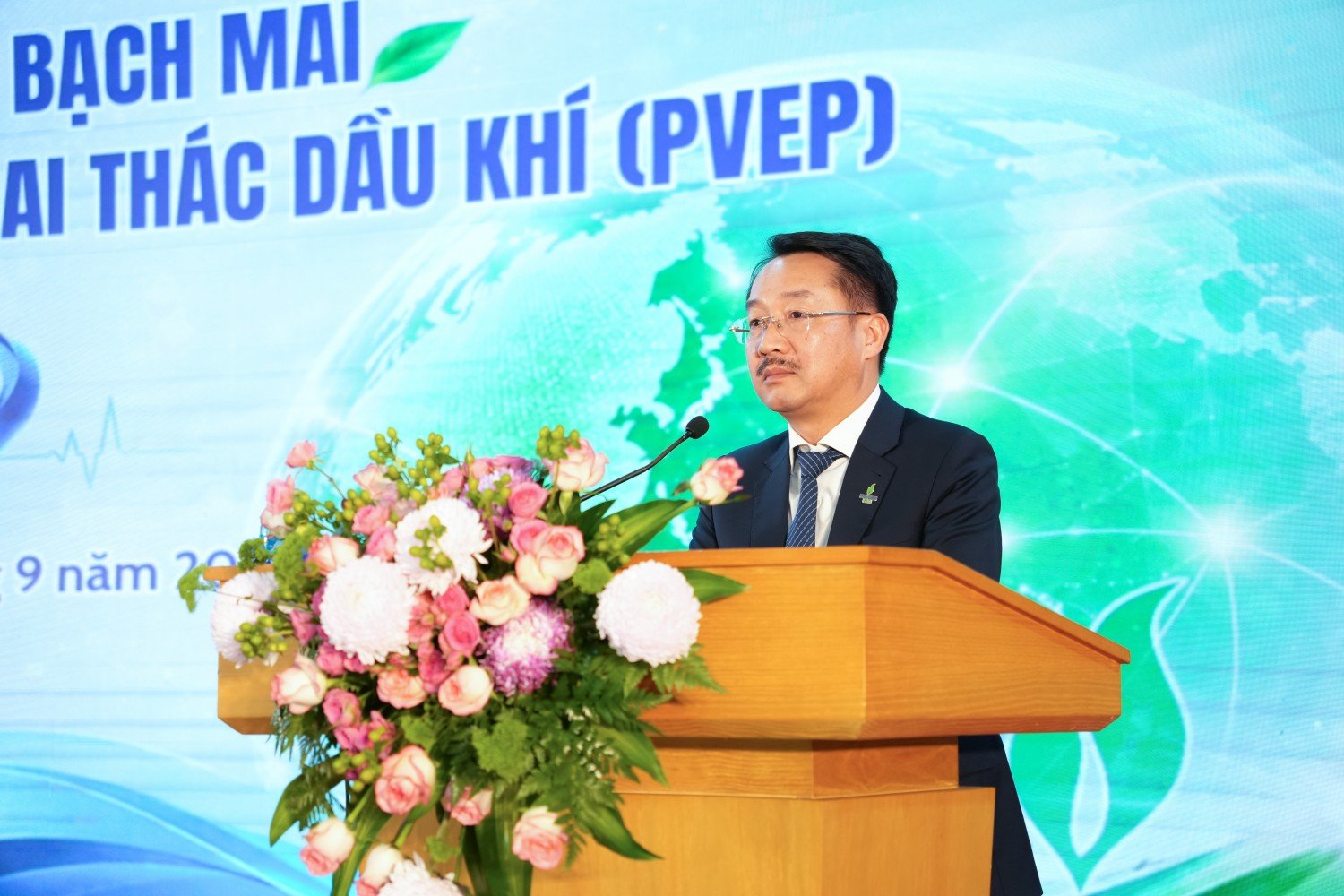 Ông Nguyễn Thiện Bảo, Tổng Giám đốc PVEP, mong muốn Bệnh viện Bạch Mai trở thành đối tác đồng hành trong công tác chăm sóc sức khỏe người lao động và thân nhân người lao động. Ảnh: Trần Trung Ông Nguyễn Thiện Bảo, Tổng Giám đốc PVEP, mong muốn Bệnh viện Bạch Mai trở thành đối tác đồng hành trong công tác chăm sóc sức khỏe người lao động và thân nhân người lao động. Ảnh: Trần Trung