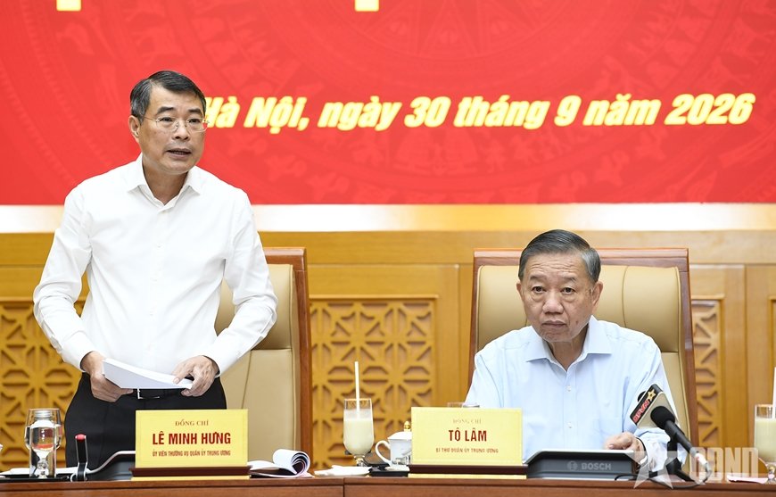 Thủ tướng Chính phủ Lê Minh Hưng phát biểu tại hội nghị. Ảnh: TUẤN HUY Thủ tướng Chính phủ Lê Minh Hưng phát biểu tại hội nghị. Ảnh: TUẤN HUY