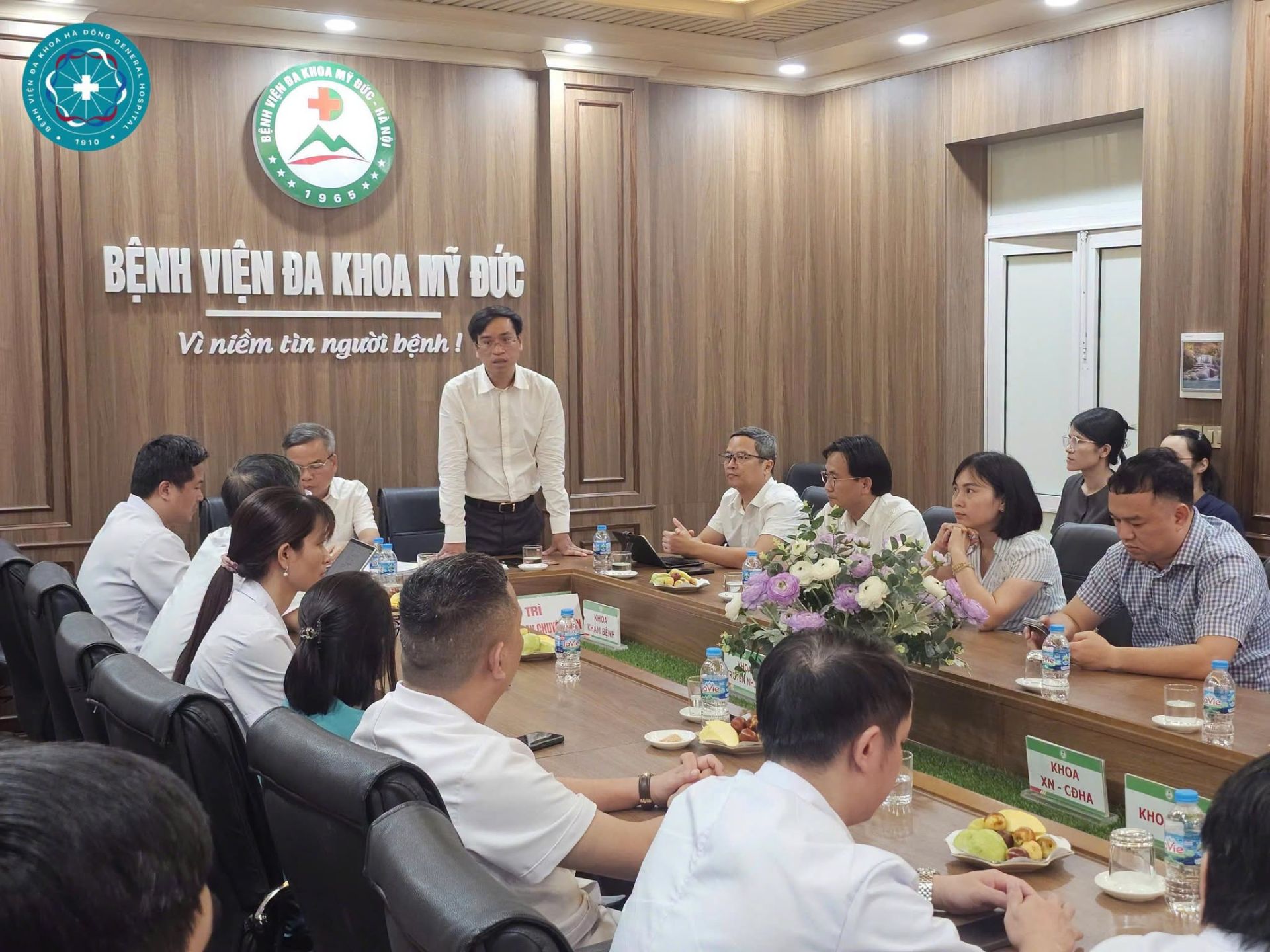 TS. BS Nguyễn Thành Vinh - Bí thư Đảng ủy - Giám đốc Bệnh viện đa khoa Hà Đông. Ảnh: BVCC TS. BS Nguyễn Thành Vinh - Bí thư Đảng ủy - Giám đốc Bệnh viện đa khoa Hà Đông. Ảnh: BVCC