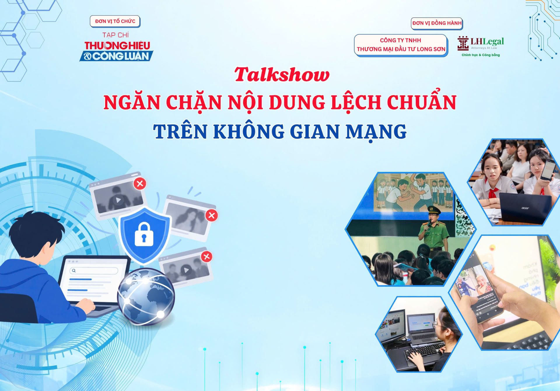 Talkshow &ldquo;Cấp thiết ngăn chặn nội dung lệch chuẩn tr&ecirc;n kh&ocirc;ng gian mạng&rdquo; sẽ quy tụ c&aacute;c chuy&ecirc;n gia c&ugrave;ng trao đổi về thực trạng, t&aacute;c động v&agrave; giải ph&aacute;p ngăn chặn nội dung lệch chuẩn.