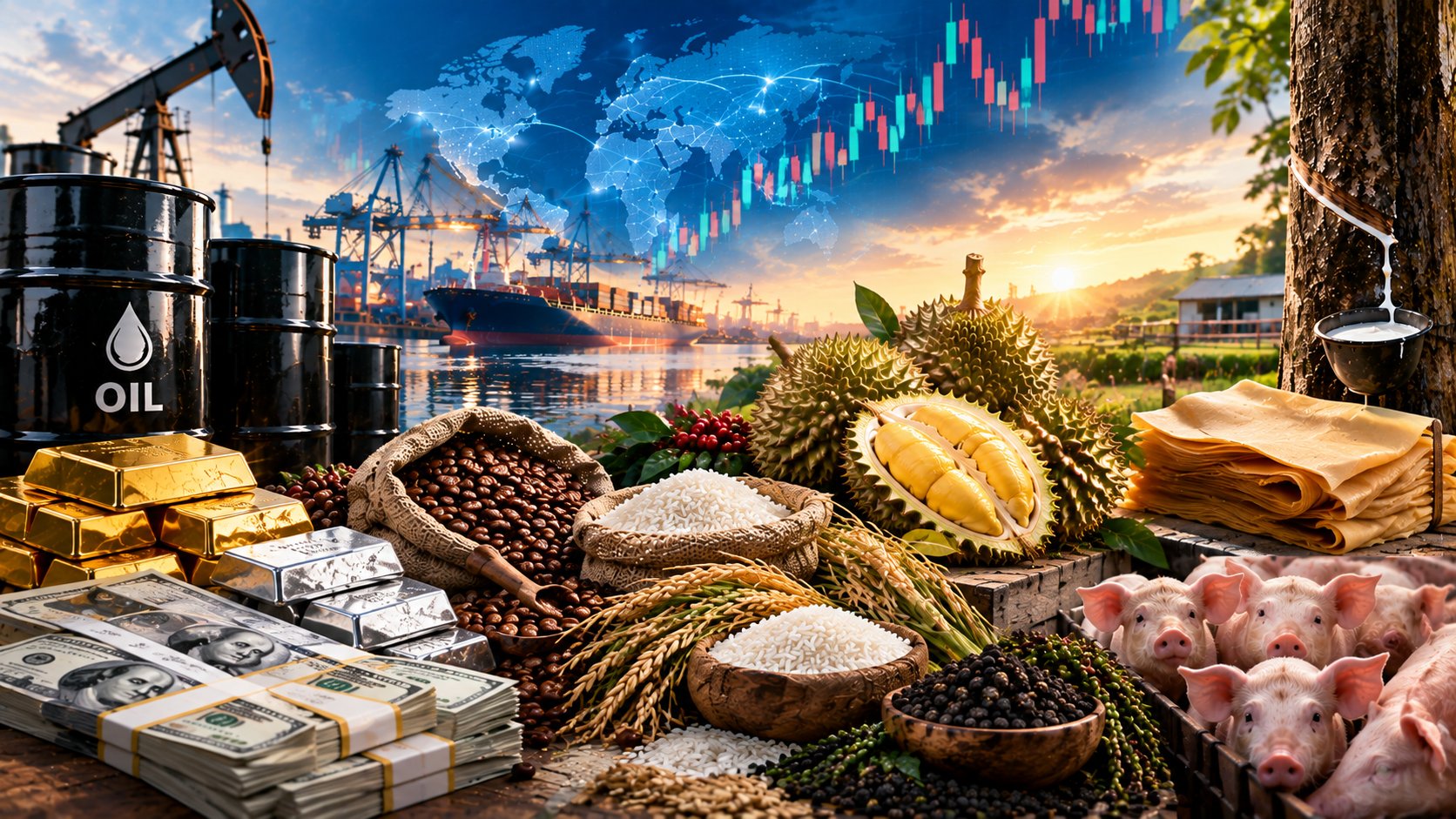 Thị trường giao dịch h&agrave;ng h&oacute;a ph&aacute;i sinh được định hướng tăng kết nối với thị trường vật chất, hỗ trợ doanh nghiệp ph&ograve;ng ngừa rủi ro v&agrave; từng bước h&igrave;nh th&agrave;nh gi&aacute; tham chiếu trong nước.