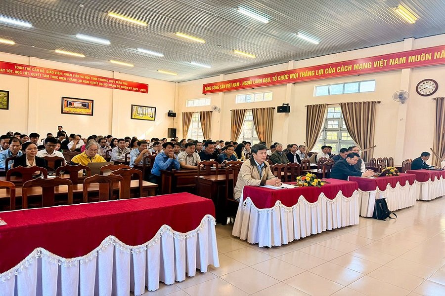 Các đại biểu tham dự tập huấn. Các đại biểu tham dự tập huấn.