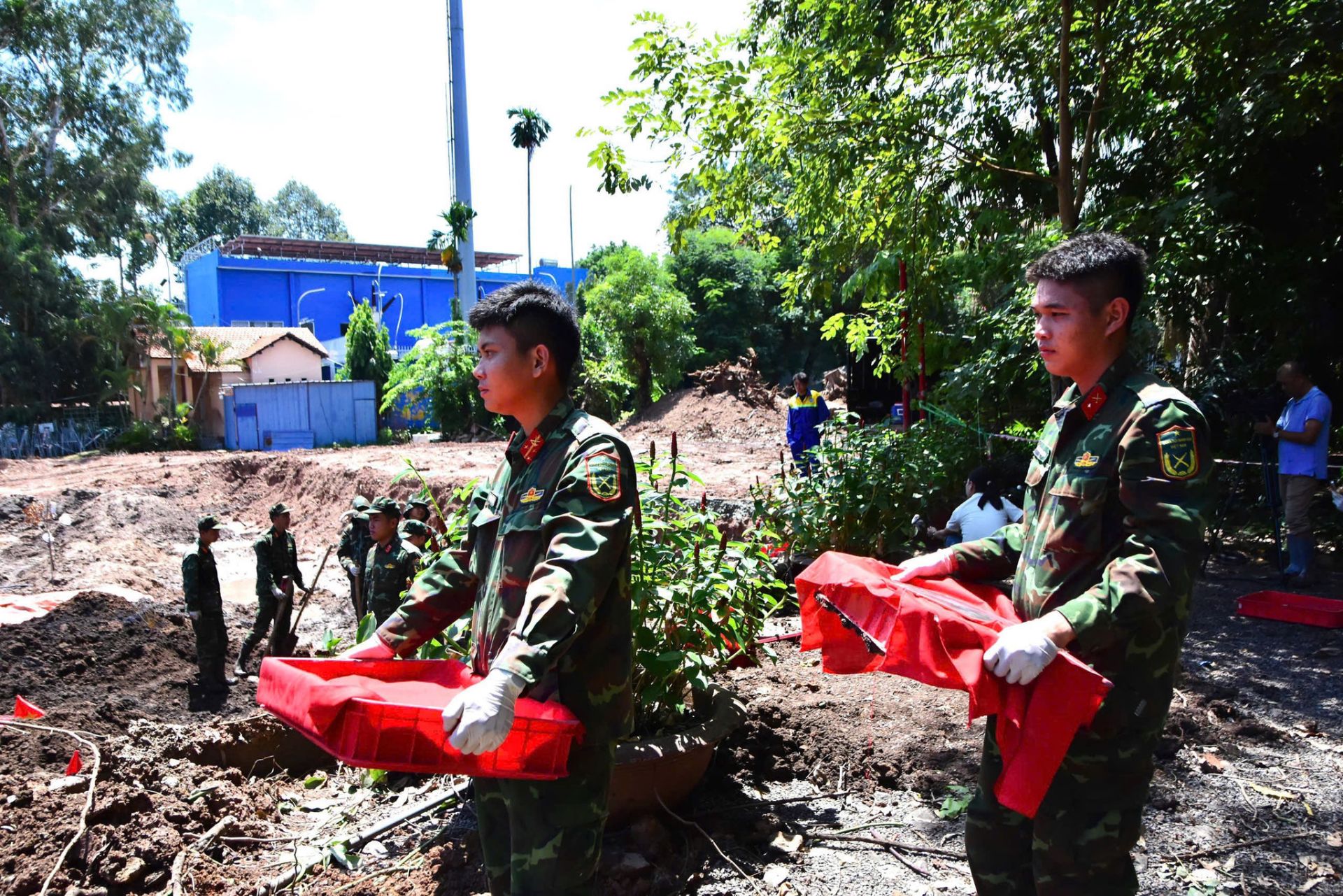 T&iacute;nh đến ng&agrave;y 30.9, TP.HCM đ&atilde; quy tập được 682 bộ h&agrave;i cốt liệt sĩ tại C&ocirc;ng vi&ecirc;n L&ecirc; Thị Ri&ecirc;ng