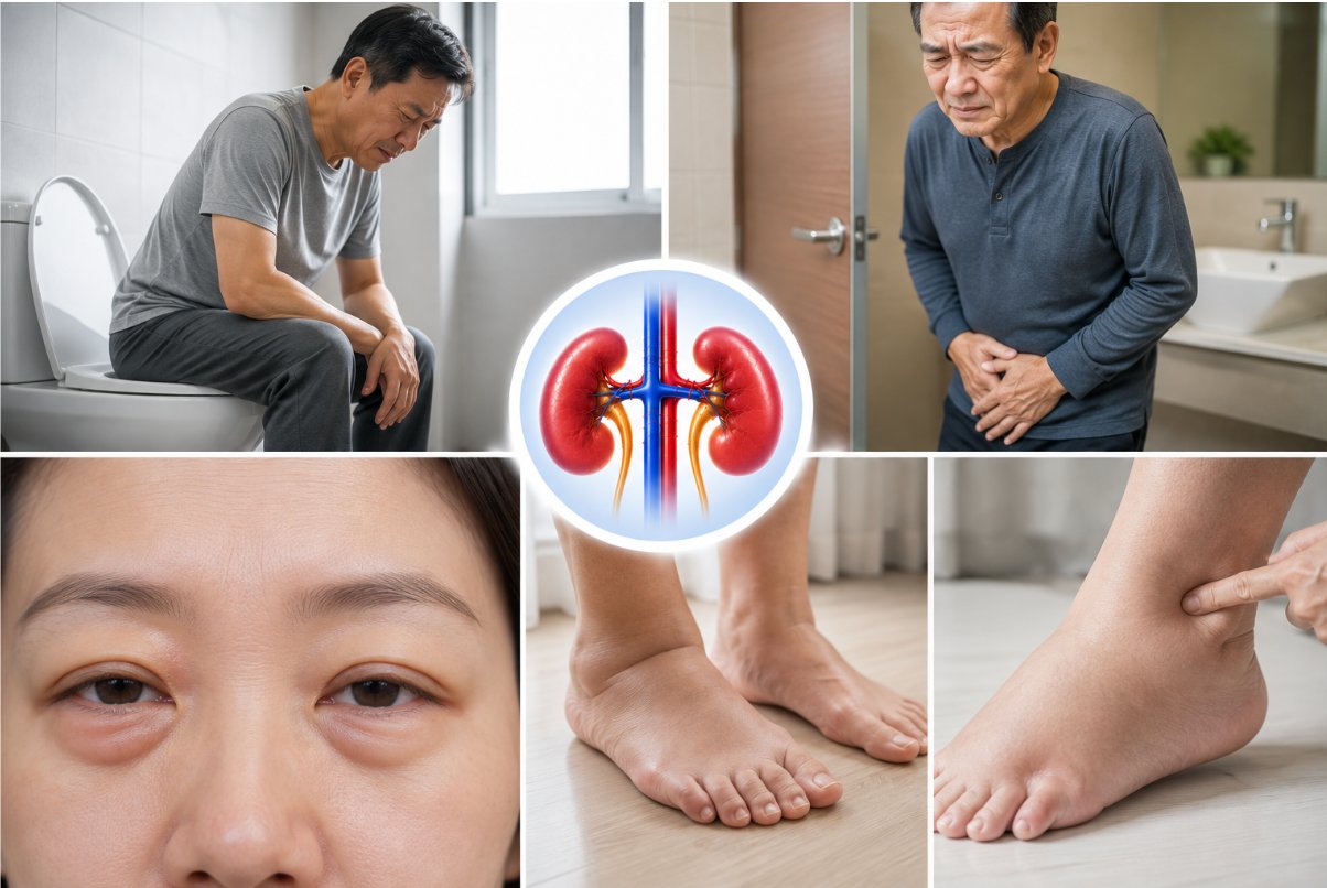 C&aacute;c dấu hiệu của t&igrave;nh trạng chức năng thận k&eacute;m
