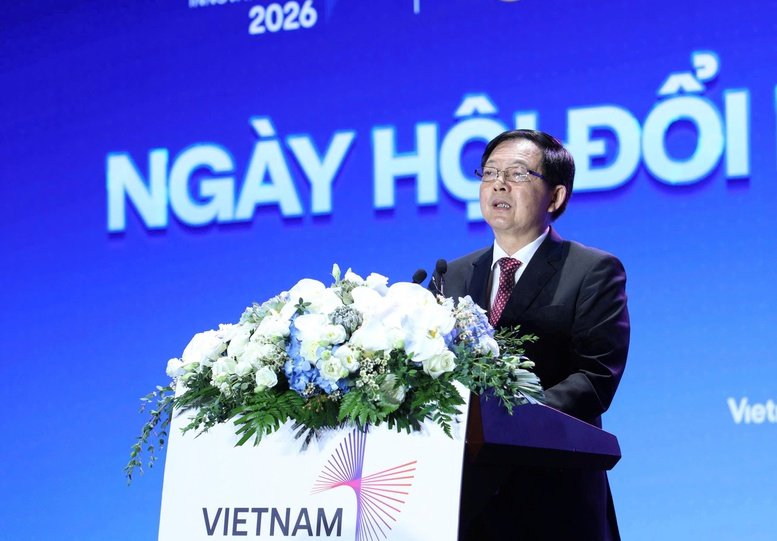 Ph&oacute; Thủ tướng Hồ Quốc Dũng ph&aacute;t biểu chỉ đạo tại chương tr&igrave;nh - Ảnh: chinhphu.vn/Gia Huy