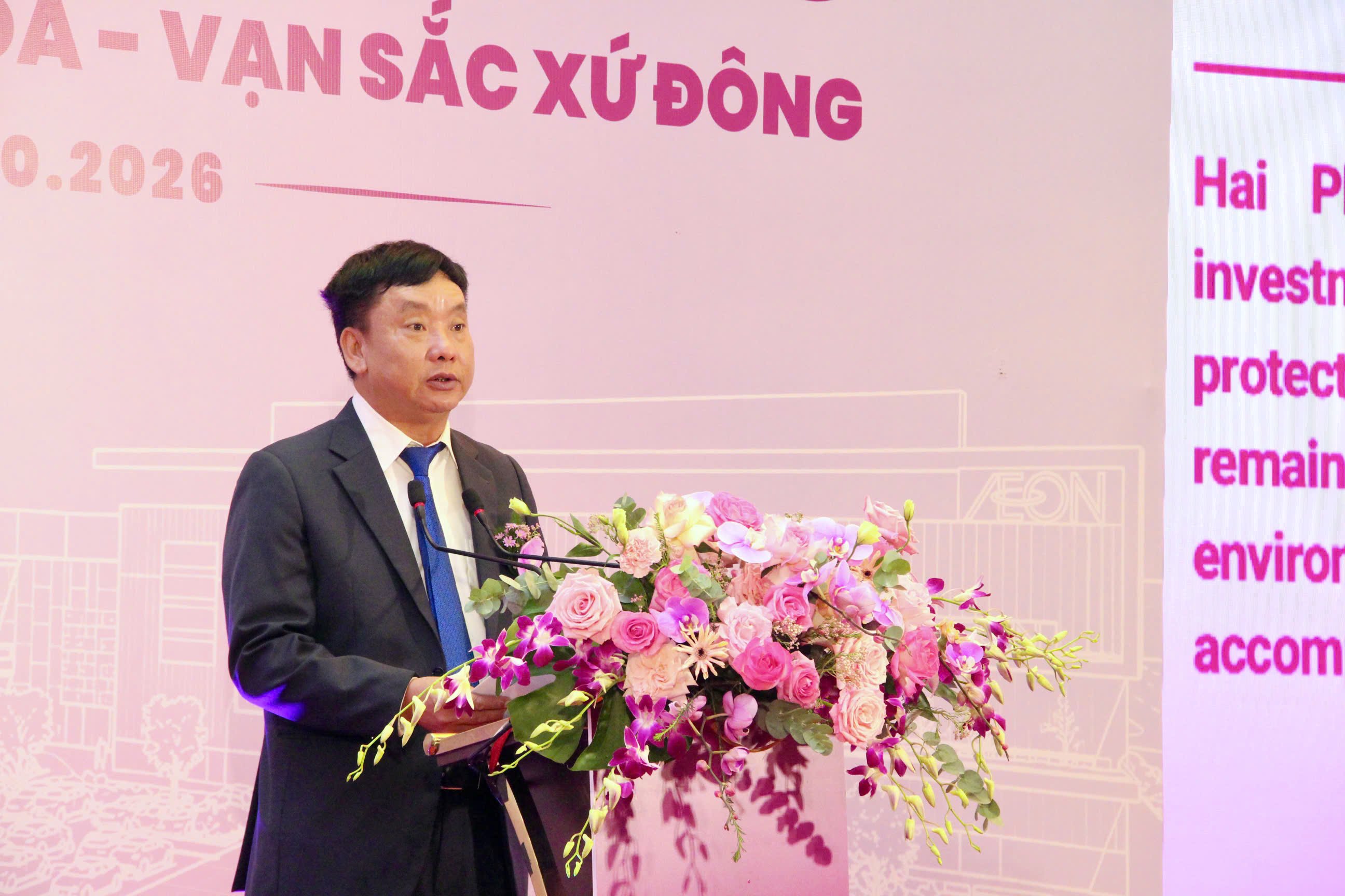 Phó Chủ tịch UBND thành phố Trần Văn Quân phát biểu tại Lễ khai trương. Phó Chủ tịch UBND thành phố Trần Văn Quân phát biểu tại Lễ khai trương.