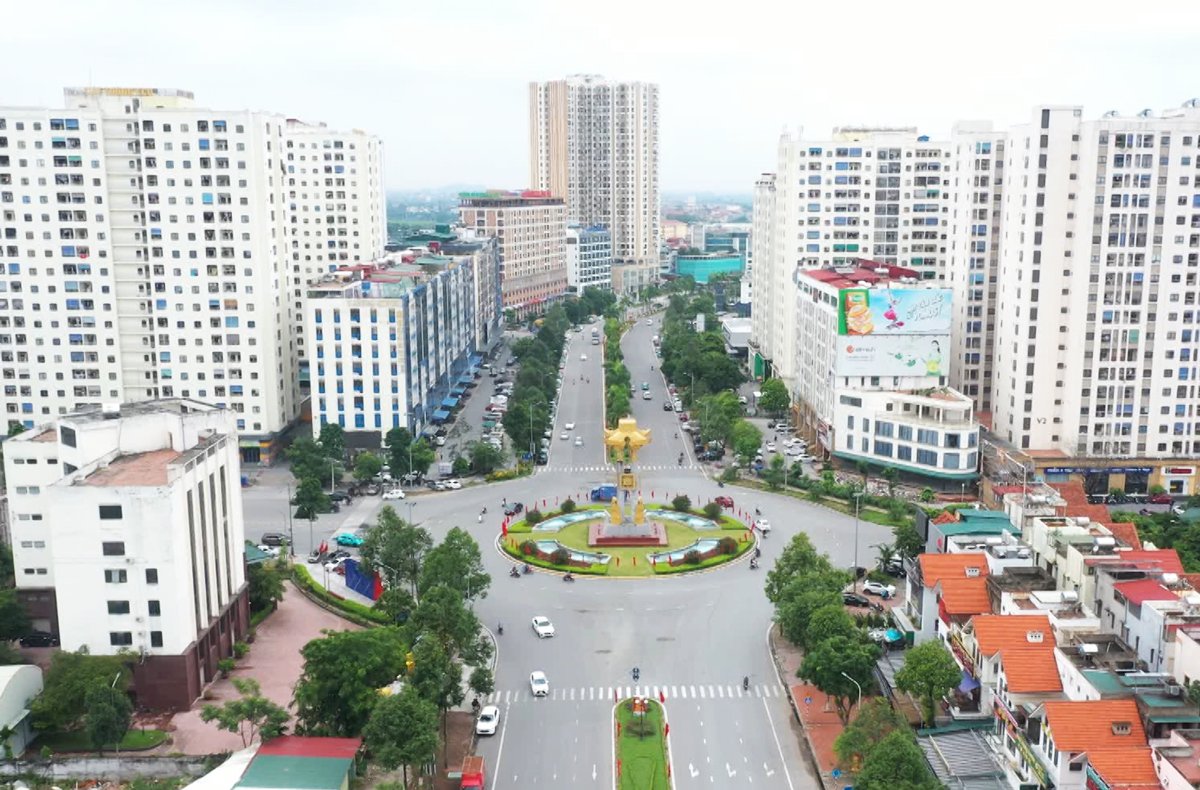 Một góc đô thị Thành phố Bắc Ninh Một góc đô thị Thành phố Bắc Ninh