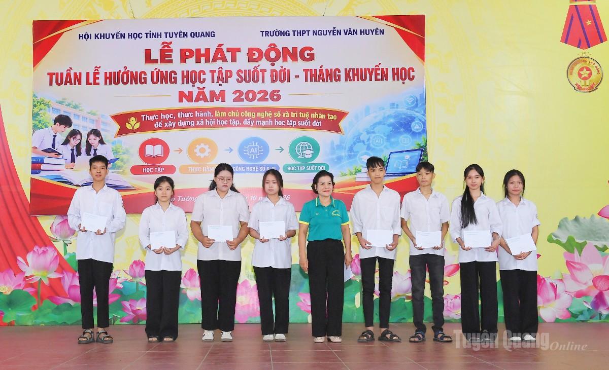 Tuy&ecirc;n Quang ph&aacute;t động hưởng ứng Tuần lễ hưởng ứng học tập suốt đời 2026