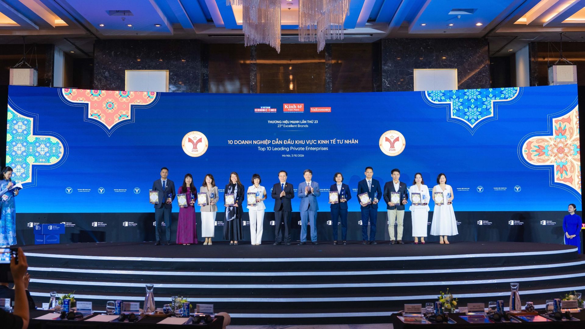 Các Thương hiệu doanh nghiệp dẫn đầu Khu vực Kinh tế tư nhân. Ảnh: VnEconomy. Các Thương hiệu doanh nghiệp dẫn đầu Khu vực Kinh tế tư nhân. Ảnh: VnEconomy.