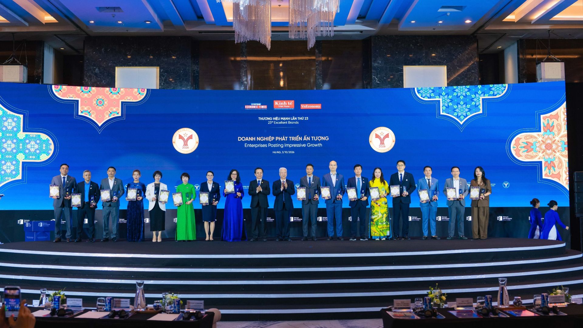 Các Thương hiệu Doanh nghiệp Phát triển ấn tượng. Ảnh: VnEconomy. Các Thương hiệu Doanh nghiệp Phát triển ấn tượng. Ảnh: VnEconomy.