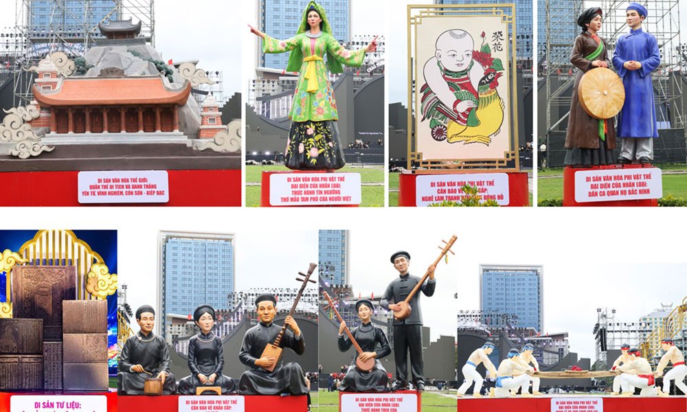 Các di sản văn hóa trên địa bàn thành phố Bắc Ninh được UNESCO ghi danh sẽ được quảng bá rộng rãi trên hệ thống truyền thông của Vietnam Airlines. Các di sản văn hóa trên địa bàn thành phố Bắc Ninh được UNESCO ghi danh sẽ được quảng bá rộng rãi trên hệ thống truyền thông của Vietnam Airlines.