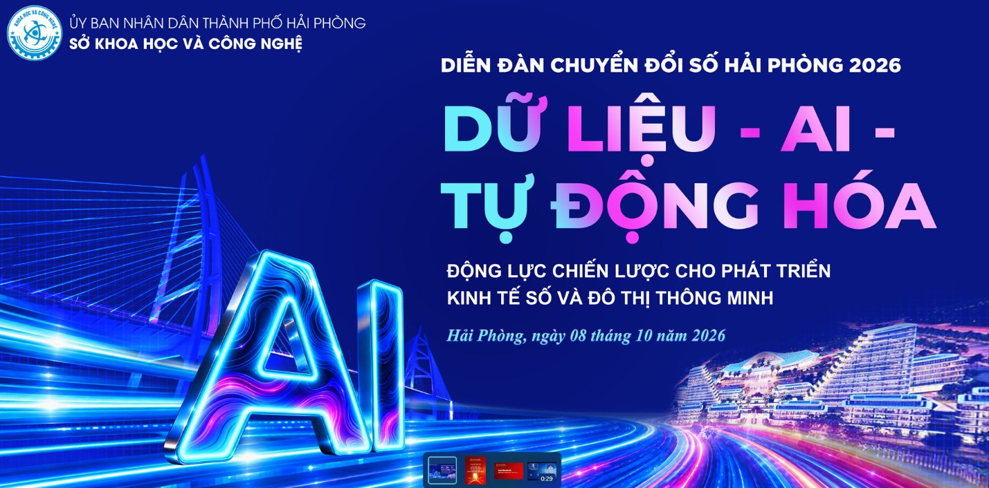 Cũng trong khuôn khổ Diễn đàn sẽ diễn ra Hội thảo “Dữ liệu cho AI - Từ nền tảng đến ứng dụng”. Cũng trong khuôn khổ Diễn đàn sẽ diễn ra Hội thảo “Dữ liệu cho AI - Từ nền tảng đến ứng dụng”.