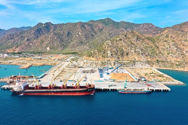 Cảng Quốc Tế Trung Nam C&agrave; N&aacute;. Ảnh:Trungnam Group.