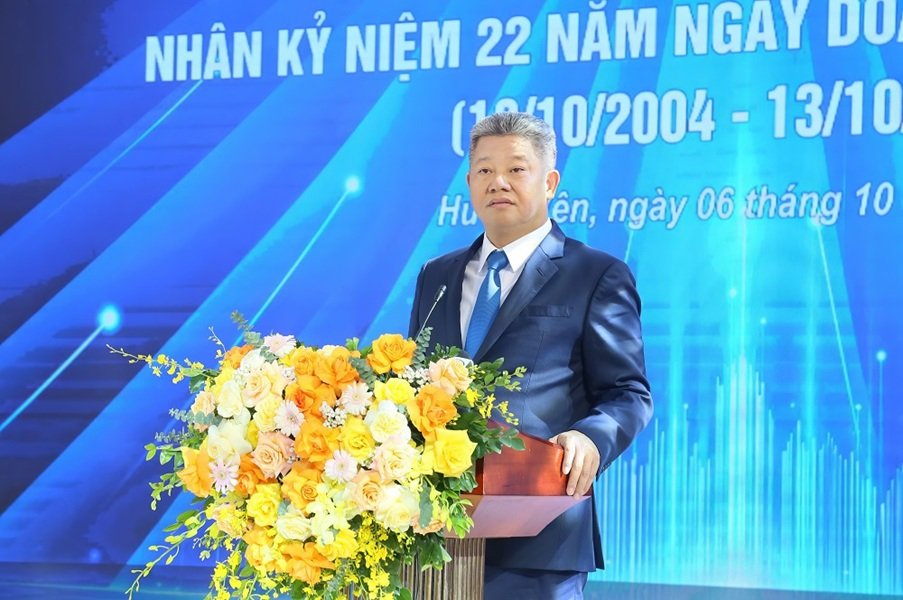 &Ocirc;ng Nguyễn Mạnh Quyền, Ph&oacute; B&iacute; thư Tỉnh ủy, Chủ tịch UBND tỉnh Hưng Y&ecirc;n ph&aacute;t biểu chỉ đạo tại hội nghị.