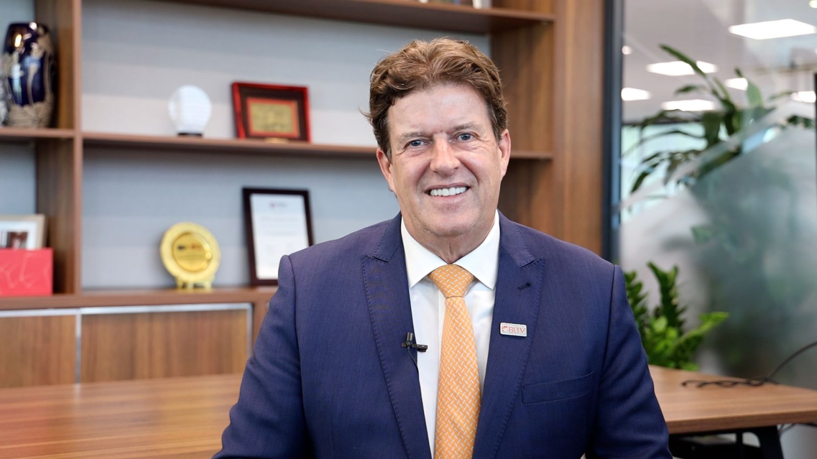 GS. Rick Bennett, Phó Hiệu trưởng kiêm Phó Chủ tịch, Trường Đại học Anh quốc Việt Nam. Ảnh: Bộ Giáo dục và Đào tạo GS. Rick Bennett, Phó Hiệu trưởng kiêm Phó Chủ tịch, Trường Đại học Anh quốc Việt Nam. Ảnh: Bộ Giáo dục và Đào tạo