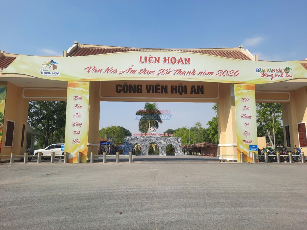 C&ocirc;ng vi&ecirc;n Hội An, phường Hạc Th&agrave;nh trước thềm diễn ra sự kiện
