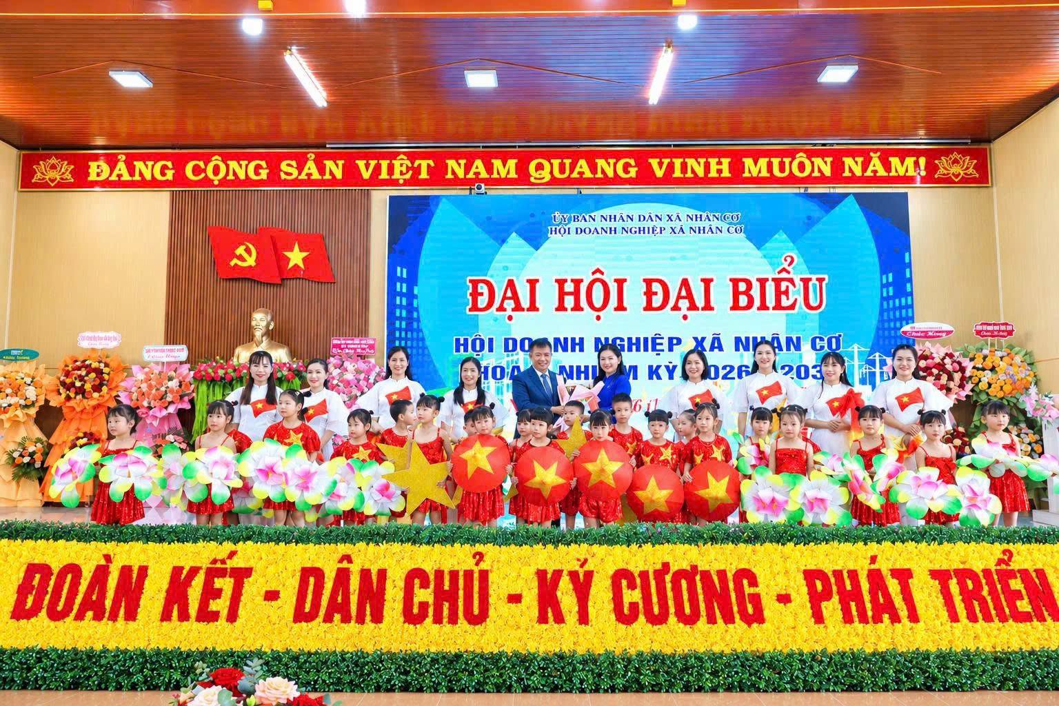 Đại hội đại biểu lần thứ I, nhiệm kỳ 2026-2031, đ&aacute;nh dấu bước ph&aacute;t triển mới trong việc tập hợp cộng đồng doanh nghiệp, doanh nh&acirc;n, hợp t&aacute;c x&atilde; v&agrave; hộ kinh doanh tr&ecirc;n địa b&agrave;n.