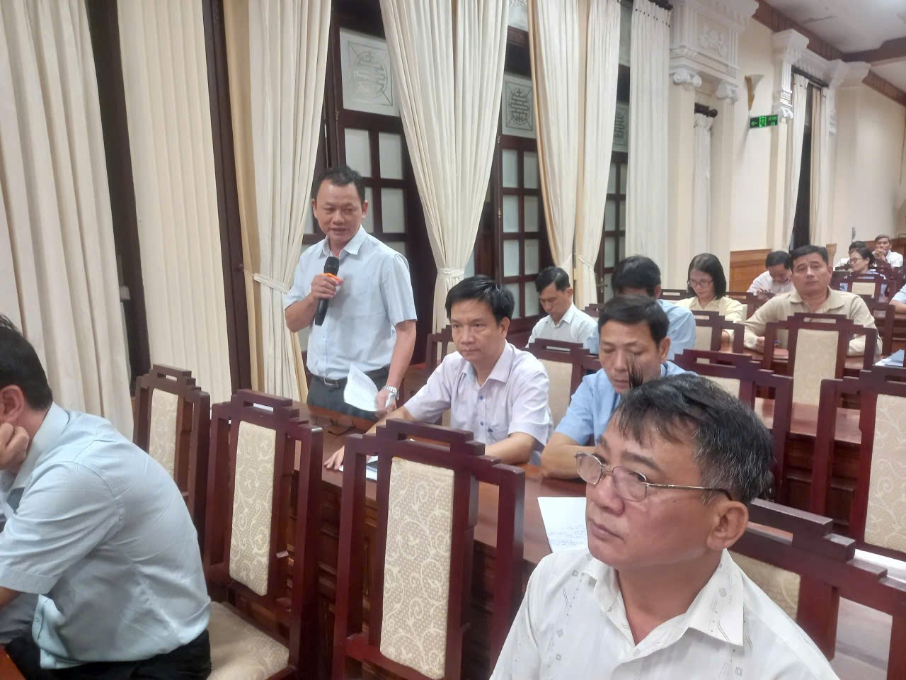 &Ocirc;ng Nguyễn Đ&igrave;nh Quyền trả lời PV Thương Hiệu& C&ocirc;ng Luận về Dự &aacute;n Cầu qua Cồn Hến