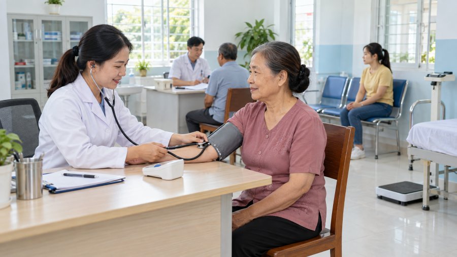 Cà Mau dồn lực hoàn thành 100% chỉ tiêu khám sức khỏe toàn dân Cà Mau dồn lực hoàn thành 100% chỉ tiêu khám sức khỏe toàn dân