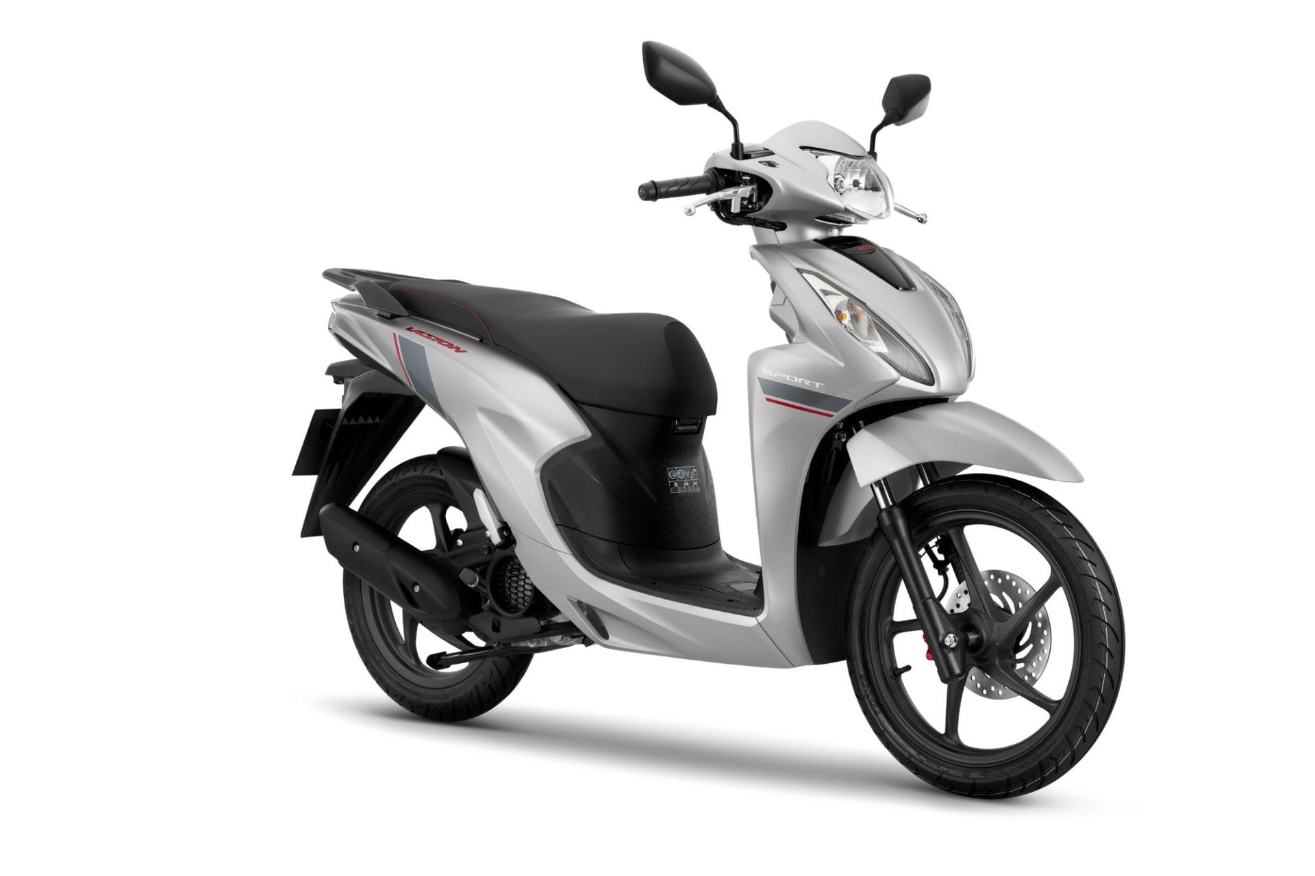 Honda Vision 2026 được l&agrave;m mới với bộ sưu tập m&agrave;u sắc hiện đại, tiếp tục sử dụng động cơ eSP 110cc. (Ảnh: Honda Việt Nam)