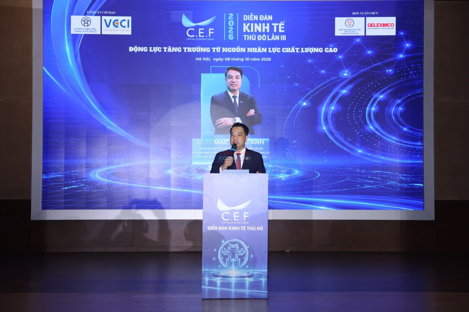 GS.TS Mạc Quốc Anh, Uỷ viên Uỷ ban Trung ương Mặt trận Tổ quốc Việt Nam, Bí thư Đảng uỷ, Phó Chủ tịch kiêm Tổng Thư ký Hiệp hội Doanh nghiệp nhỏ và vừa TP. Hà Nội,