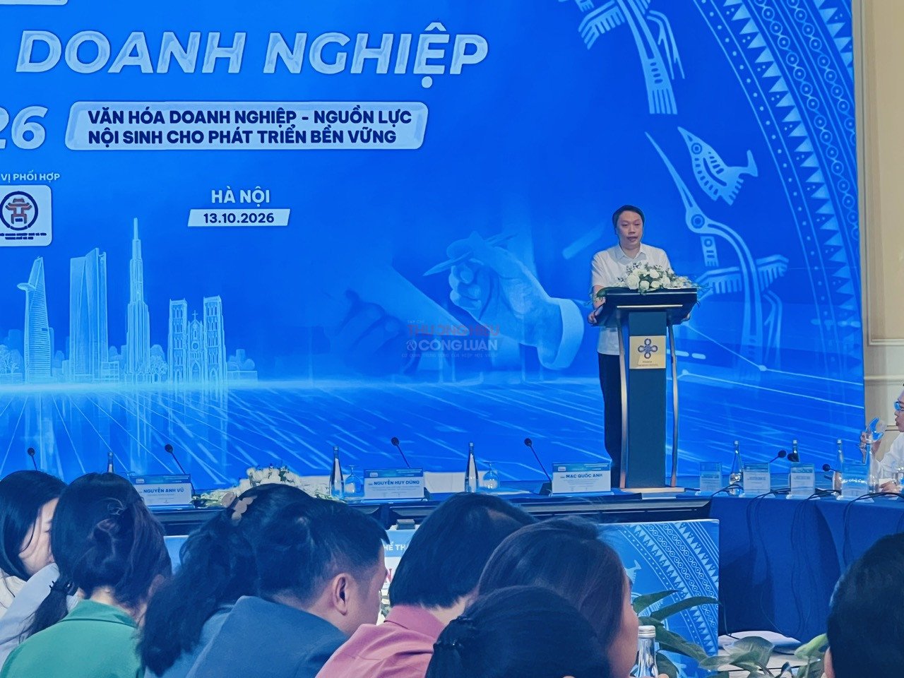 Ủy viên Dự khuyết BCH Trung ương Đảng, Thứ trưởng Bộ VHTTDL Nguyễn Huy Dũng phát biểu khai mạc Diễn đàn Ủy viên Dự khuyết BCH Trung ương Đảng, Thứ trưởng Bộ VHTTDL Nguyễn Huy Dũng phát biểu khai mạc Diễn đàn