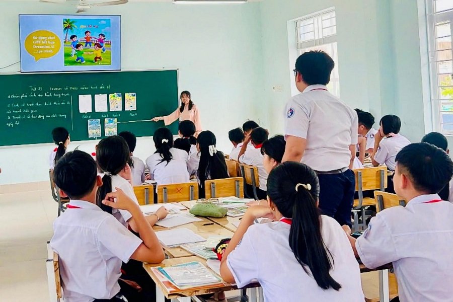 Ứng dụng AI vào dạy học. Ứng dụng AI vào dạy học.