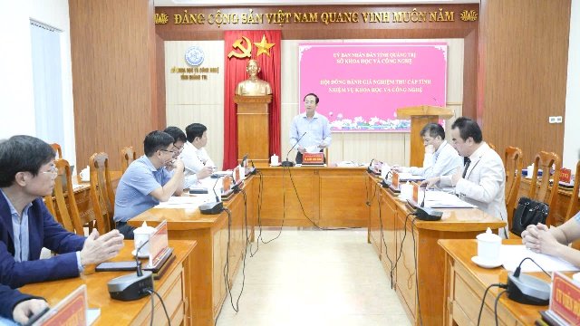 Hội đồng khoa học và công nghệ cấp tỉnh đánh giá kết quả thực hiện nhiệm vụ Hàu Quán Hàu. Ảnh: Sở KHCN tỉnh Quảng Trị. Hội đồng khoa học và công nghệ cấp tỉnh đánh giá kết quả thực hiện nhiệm vụ Hàu Quán Hàu. Ảnh: Sở KHCN tỉnh Quảng Trị.