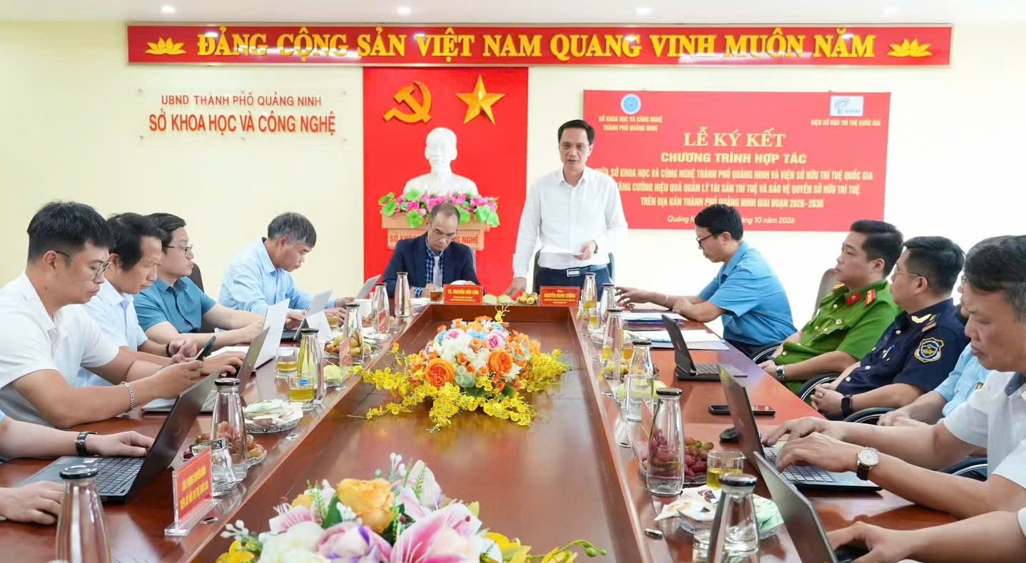Ông Nguyễn Mạnh Cường, Giám đốc Sở KH&CN, khẳng định vai trò quan trọng về quản lý tài sản trí tuệ và bảo vệ quyền sở hữu trí tuệ Ông Nguyễn Mạnh Cường, Giám đốc Sở KH&CN, khẳng định vai trò quan trọng về quản lý tài sản trí tuệ và bảo vệ quyền sở hữu trí tuệ