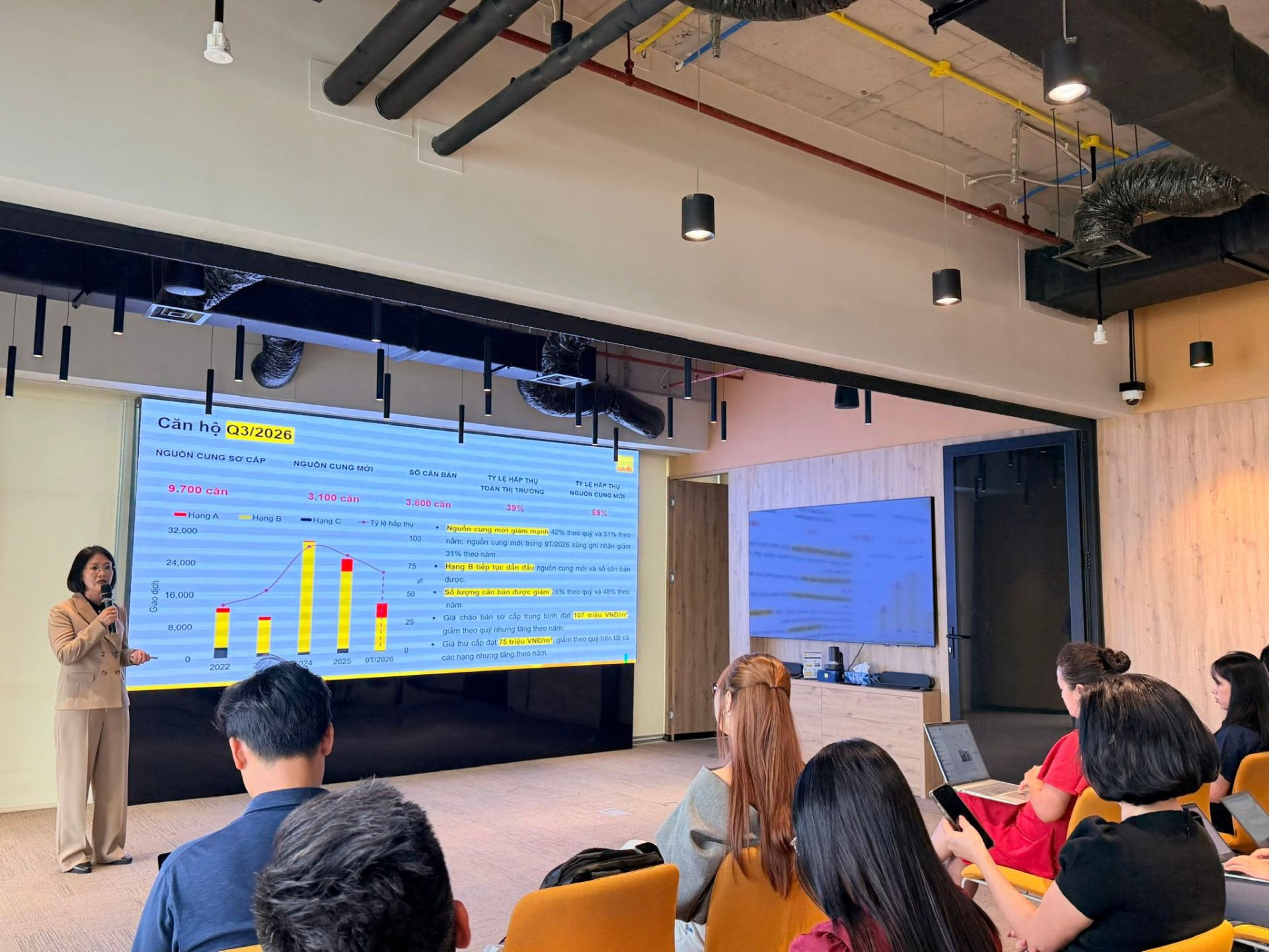 bà Đỗ Thu Hằng - Giám đốc cấp cao Bộ phận Nghiên cứu và Tư vấn Savills Hà Nội bà Đỗ Thu Hằng - Giám đốc cấp cao Bộ phận Nghiên cứu và Tư vấn Savills Hà Nội