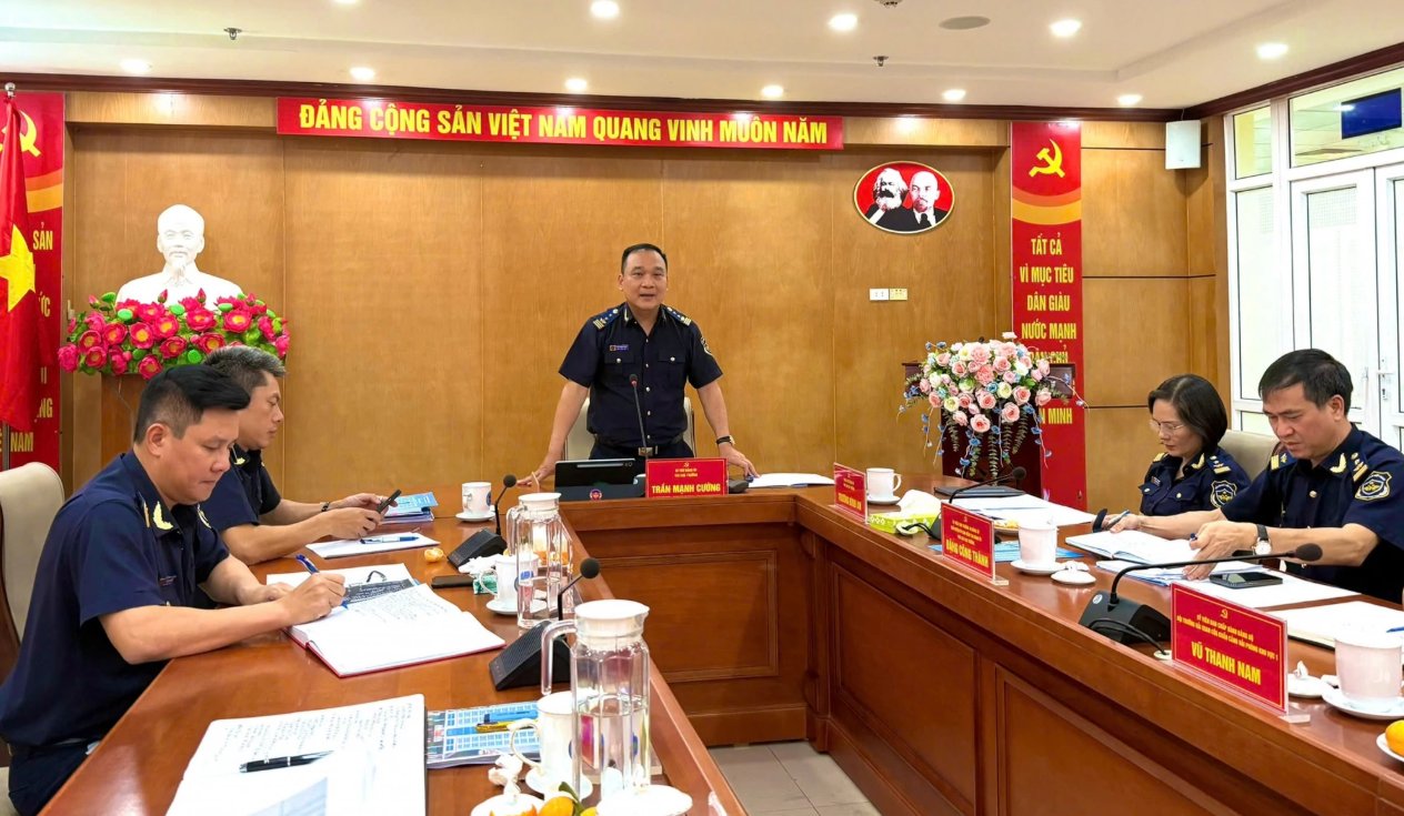 biểu chỉ đạo tại hội nghị. Ảnh: kv03.customs.gov.vn biểu chỉ đạo tại hội nghị. Ảnh: kv03.customs.gov.vn
