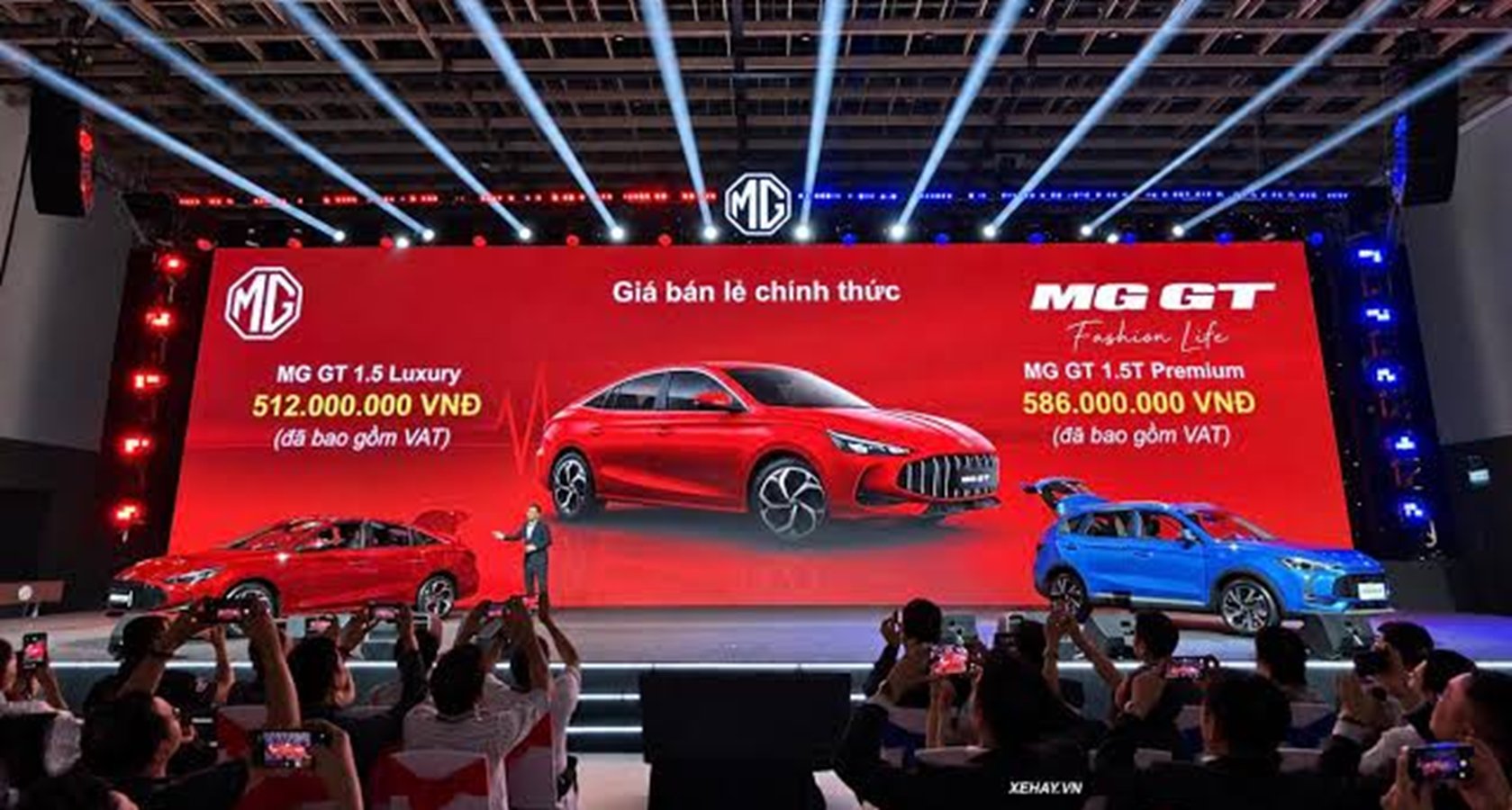 MG GT thuộc phân khúc sedan hạng C, giá bán 512-586 triệu đồng MG GT thuộc phân khúc sedan hạng C, giá bán 512-586 triệu đồng