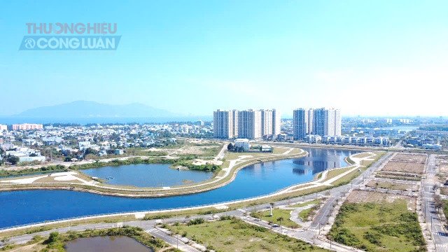 Dự &aacute;n chung cư nh&agrave; ở x&atilde; hội v&agrave; thương mại, khu đ&ocirc; thị xanh B&agrave;u Tr&agrave;m Lakeside. Ảnh: Ho&agrave;ng Hữu Gia Bảo.