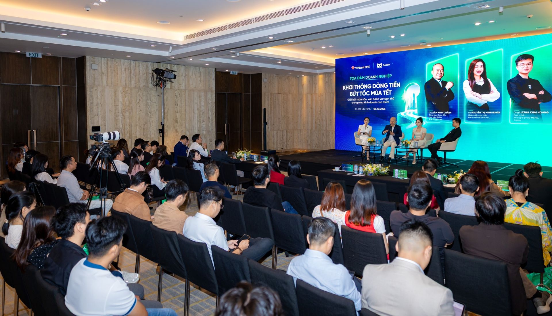 Tọa đ&agrave;m chia sẻ giải ph&aacute;p quản trị d&ograve;ng tiền, số h&oacute;a vận h&agrave;nh v&agrave; tiếp cận vốn&nbsp;cho doanh nghiệp m&ugrave;a cao điểm cuối năm