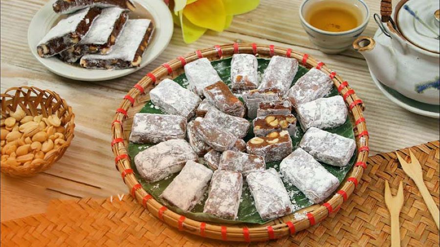 Ch&egrave; lam Cao Bằng: Dẻo thơm nếp rang, ấm vị gừng