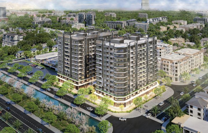 Phối cảnh dự &aacute;n nh&agrave; ở x&atilde; hội gần 30 triệu đồng một m2 tại x&atilde; Ph&uacute;c Thịnh, H&agrave; Nội. Ảnh: Hnasa.