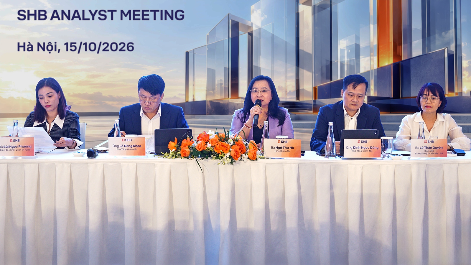 Th&ocirc;ng qua Hội nghị Nh&agrave; đầu tư 2026, SHB tiếp tục tăng cường đối thoại, cung cấp cơ sở để thị trường đ&aacute;nh gi&aacute; hoạt động v&agrave; triển vọng Ng&acirc;n h&agrave;ng