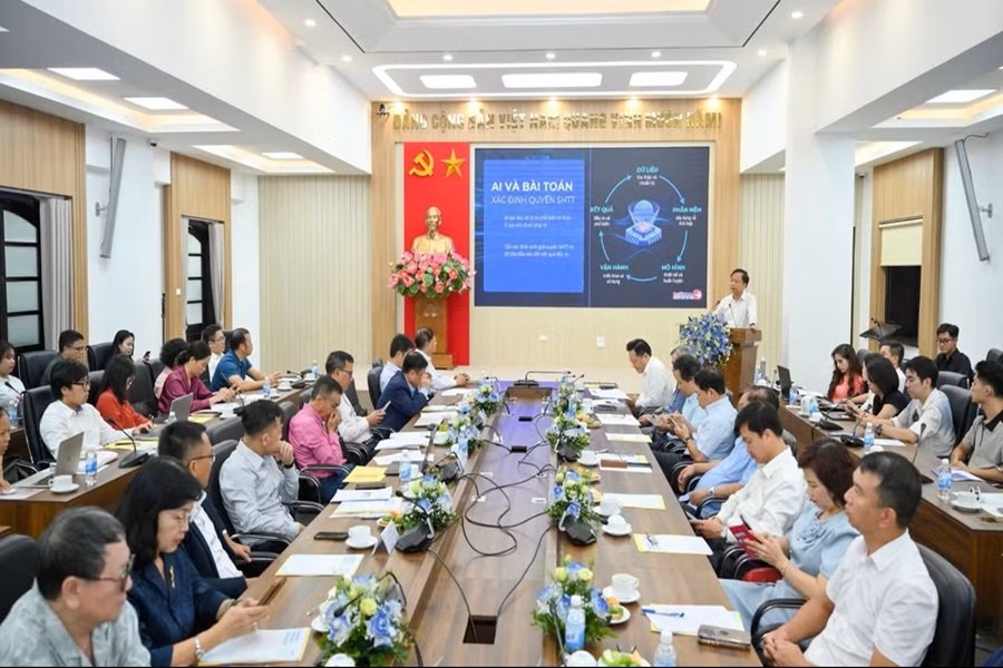 Hội thảo về bảo vệ quyền sở hữu tr&iacute; tuệ tr&ecirc;n m&ocirc;i trường số do B&aacute;o Nh&acirc;n D&acirc;n tổ chức v&agrave;o th&aacute;ng 8/2026