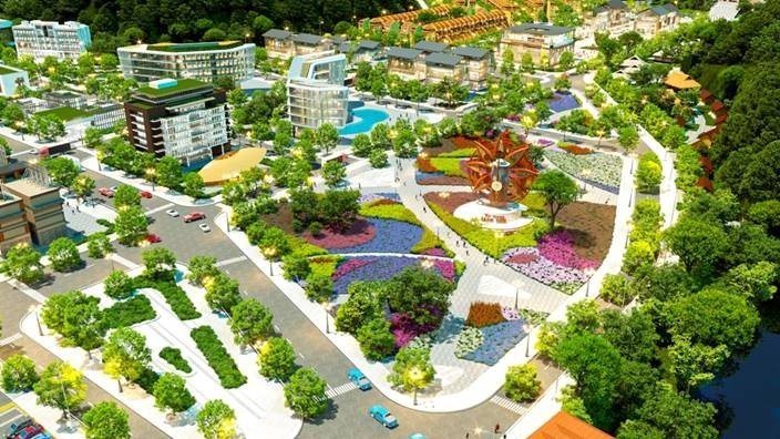 Khu hợp tác thương mại, du lịch Tân Thanh - Pò Chài được được quy hoạch hiện đại, đồng bộ. Khu hợp tác thương mại, du lịch Tân Thanh - Pò Chài được được quy hoạch hiện đại, đồng bộ.