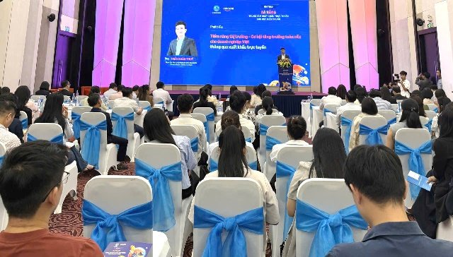 Hội thảo &ldquo;Đ&agrave; Nẵng &ndash; Trung t&acirc;m xuất khẩu trực tuyến khu vực miền Trung&rdquo; tổ chức ng&agrave;y 14/8/2026. Ảnh tư liệu. Ảnh: Cổng Th&ocirc;ng tin điện tử TP. Đ&agrave; Nẵng⁠.