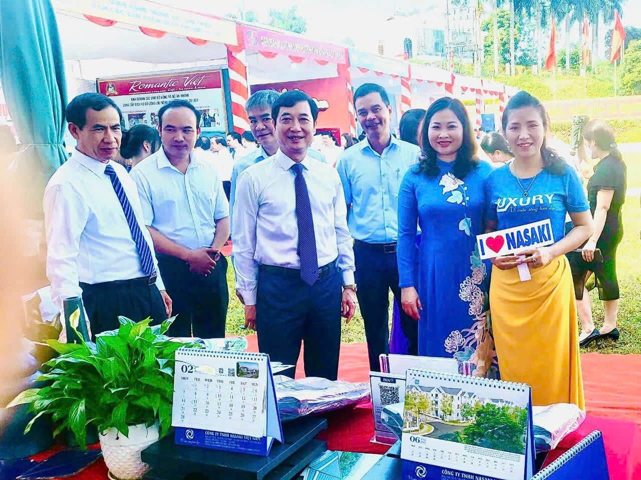 Hoạt động giới thiệu thương hiệu Nasaki tại gian trưng bày. Hoạt động giới thiệu thương hiệu Nasaki tại gian trưng bày.