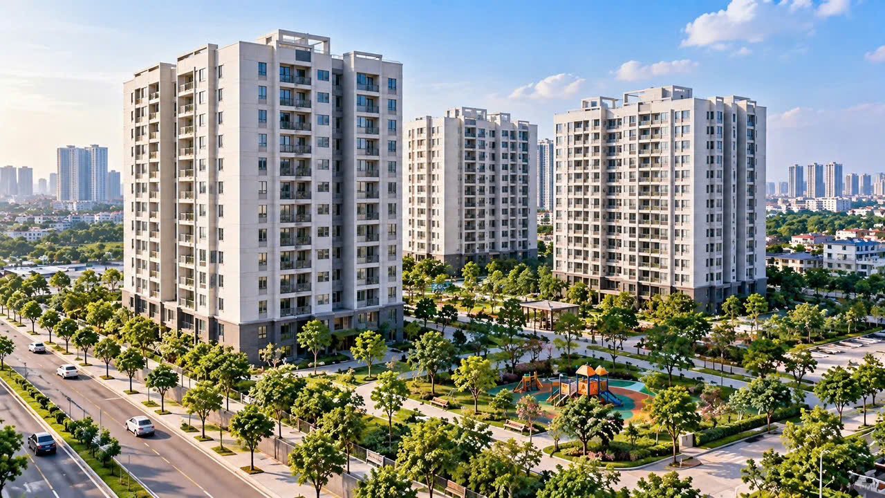 H&agrave; Nội ưu ti&ecirc;n r&agrave; so&aacute;t, khai th&aacute;c hiệu quả quỹ đất ph&aacute;t triển nh&agrave; ở x&atilde; hội, đồng thời chủ động bố tr&iacute; quỹ nh&agrave; t&aacute;i định cư phục vụ c&aacute;c dự &aacute;n trọng điểm. (Ảnh minh họa)